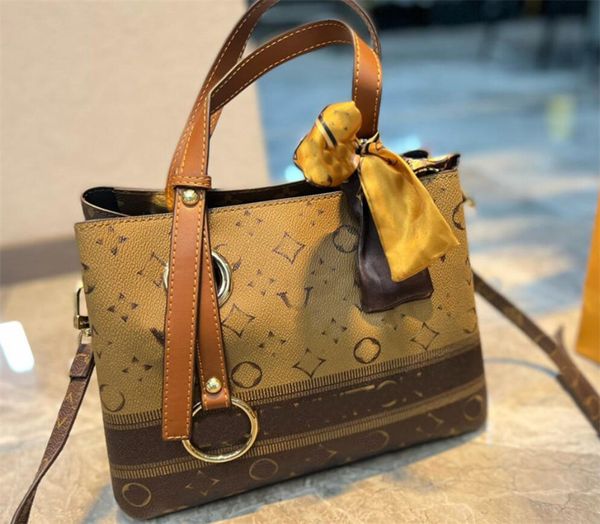 

designer onthego bags handbags totes l montaignes women shoulder crossbody bag luxurys genuine leather monograms messenger wallets ladies fa