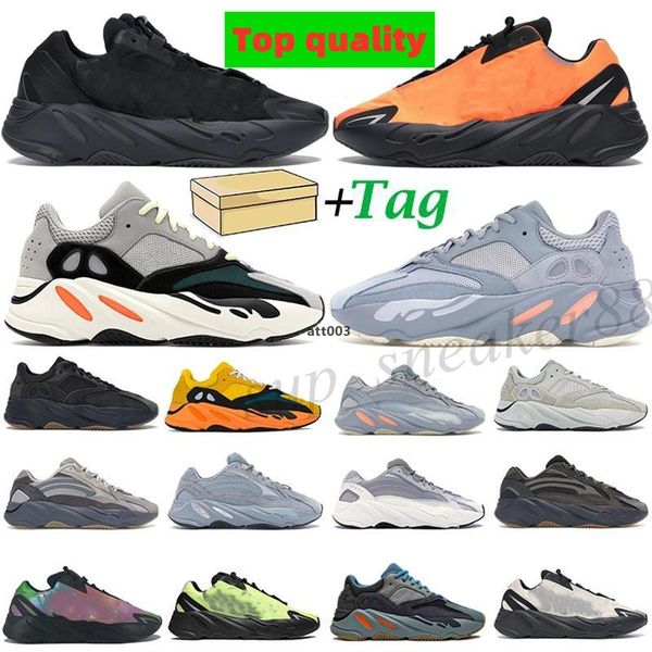 

700 v2 runner shoe solid grey inertia mnvn orange phosphor men women shoes ana yezzies''350 yeezzy yezzzy yeezie kanyes boost 35 v, Black