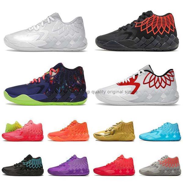 

lamelo ball 1 mb.01 fashion basketball shoes galaxy men trainers be you sports rick and morty flat beige black blast buzz city queen city