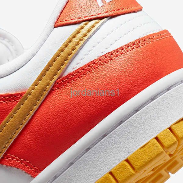 

designer shoes basketball dk low golden orange white gold sports sneakers original
