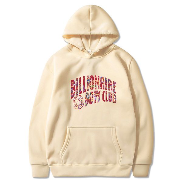 

billionaire warm hooded hoodies mens womens fashion streetwear pullover sweatshirts loose hoodies lovers clothing, Gray