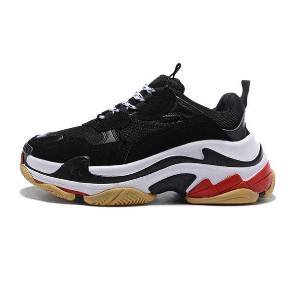

47% discountcasual shoes platform sneakers trainers classic triple s clear sole designer grey all white black green pink retro orange luxury