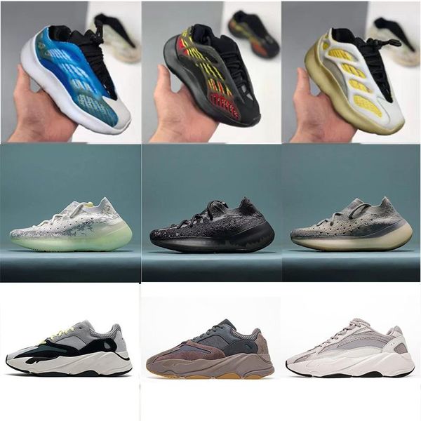 

700 v2 kids courant chaussures baby toddler kid shoes sneakers ouest yez enfant boys et filles pour enfants eur 26-35, Black