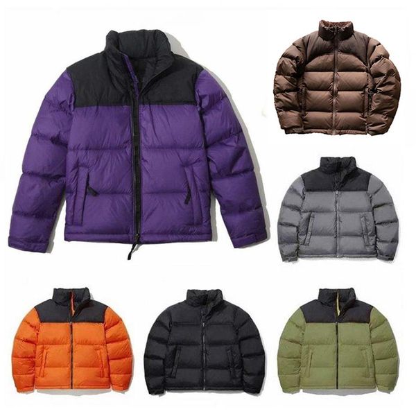 

2021 mens down fashion stylist coat letter printing parka winter jacket men women feather overcoat down jackets size m-xxl274k, Black;brown