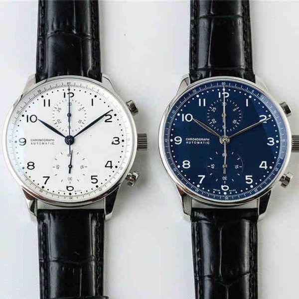 

men's mechanical watch portugal seven portuguese series imported movement 7-day chain long power sapphire t6vc, Black;brown