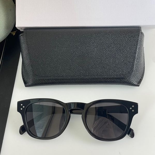 

Designer Black Acetate Large Sunglasses For Men Women'S Polarized Square Frame Eyewear Flat leopard driving 42 glasses 40232 oversize sexy luxury Travel Shades