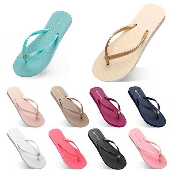 

fashion slippers beach shoes flip flops c18 womens green yellow orange navy bule white pink brown summer sport sneaker 35-38