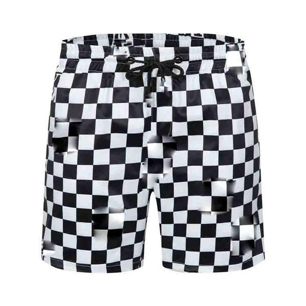 

2022 summer men's fashion designer waterproof fabric summer men's shorts brand clothing swimwear beach shorts swimming b272b, White;black