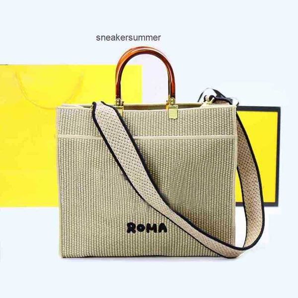 

fend designer handbags woven messenger bag handle large capacity multi-functional style luxury meesenger fashion woman's bag