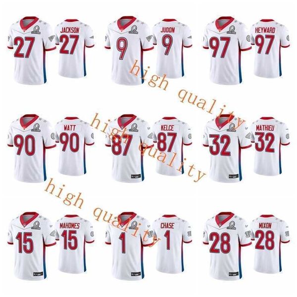 

jersey j.c. jackson matt t.j. watt cameron heyward xavien howard matthew judon trey hendrickson watt joe tyrann patrick mahomes hill 2022 me, Black;red