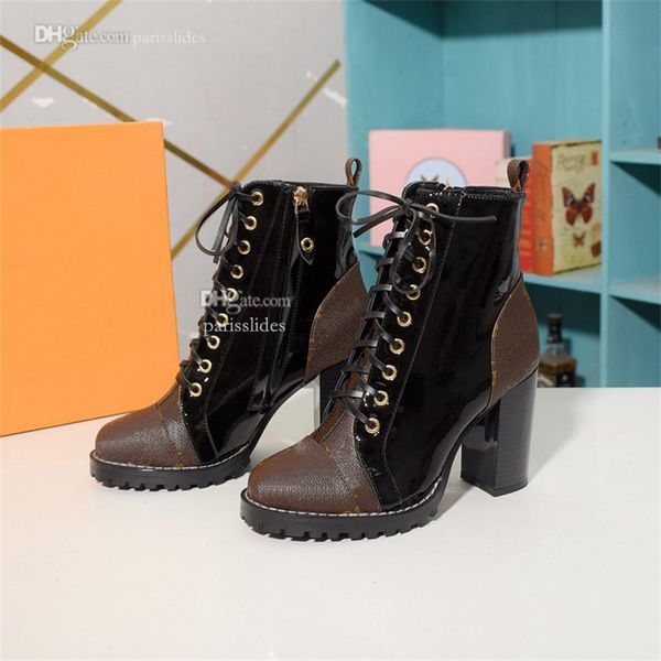 

heel boots designer leather ankle boot louiseity stylish women winter booties and warm viutonity gdfgv, Black