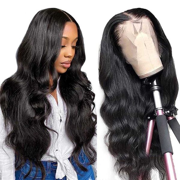 

headwear accessories 13x4 hd transparent frontal 100% virgin lace wig vendors 150% 180% density hair wigs for black women