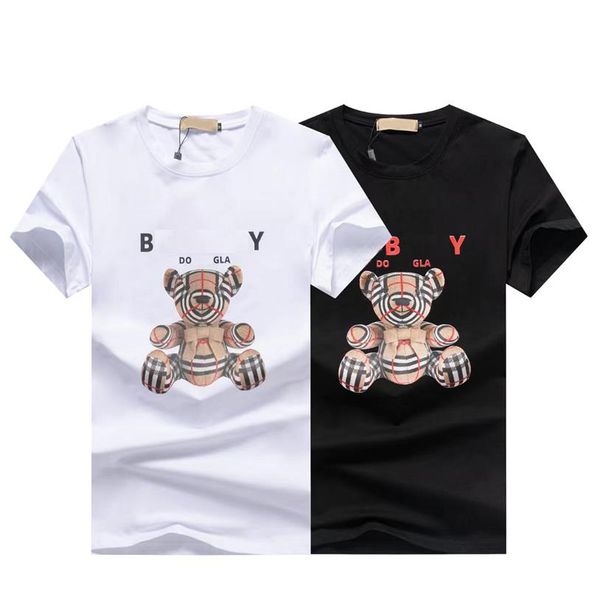 

2022 summer mens designer t shirt casual man womens tees with letters print short sleeves sell luxury men hip hop clothes s-xx240v, White