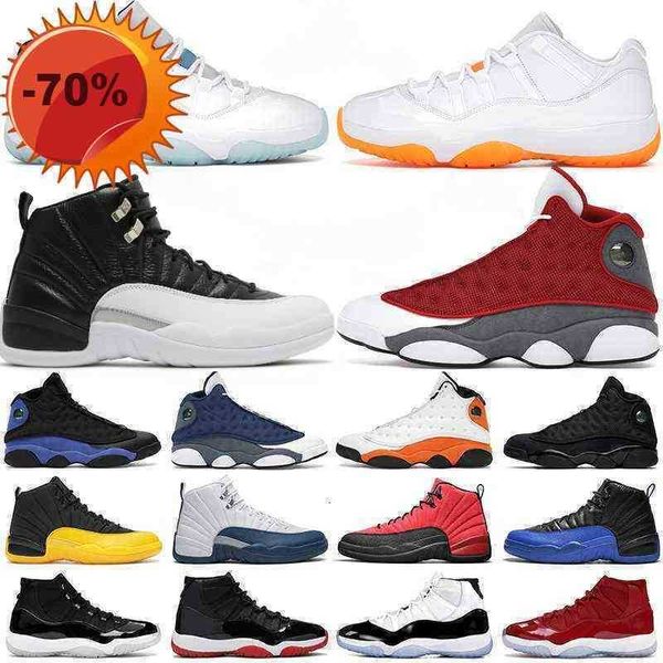 

basketball running shoes basketball shoes basketball shoes men women 12s utility grind reverse flu game twist 11s legend blue low bright, Black