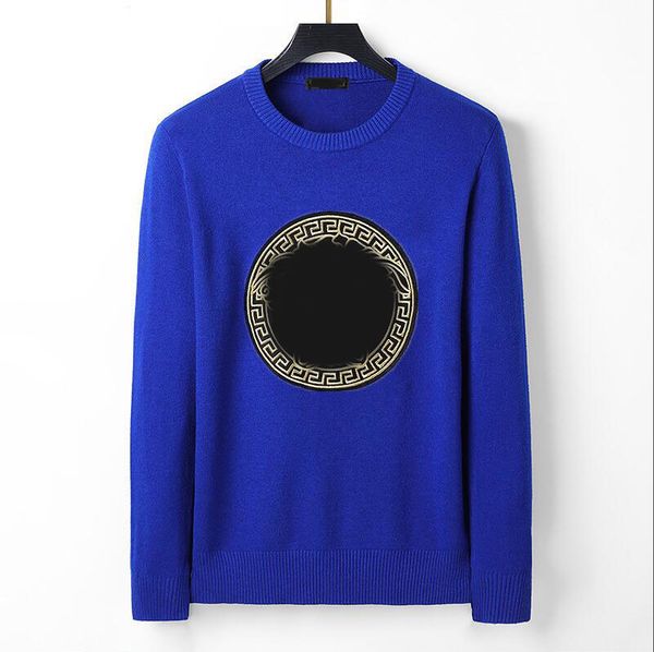 

ess men's sweater designer pullover pra women's woolen couple customized warm cashmere shirt in autumn and winter#443, Black