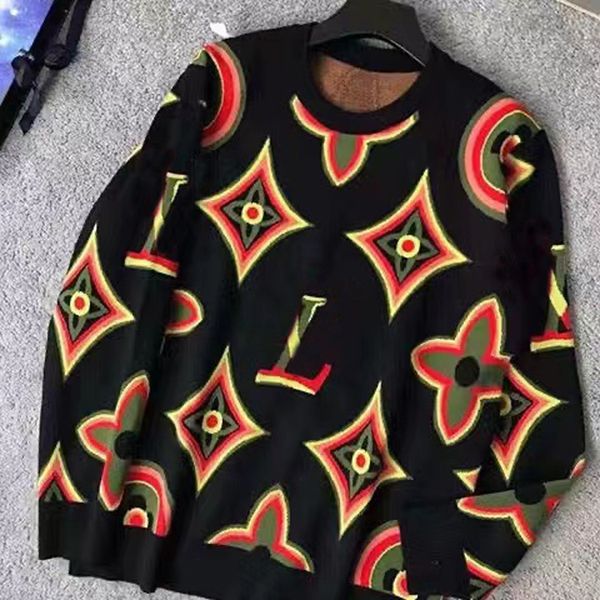 

winter fall women brand designer letter pattern cardigan sweater coat wool blended woman knitwear ladies knitted crew neck long sleeve e105, White;black