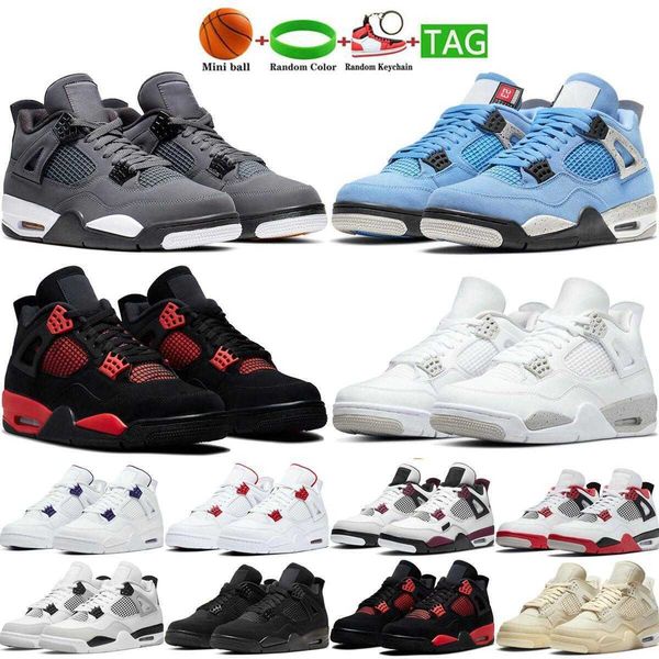 

outdoor shoes cool grey 4 4s pure money sneakers white cement men bred sail trainers black cat sports size eur 36-47