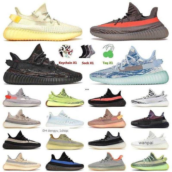 

yezzzy shoes designer mens women casual shoes boost v2 sneakers bone beluga reflective mx rock fr v2 boosts''yezzies''35