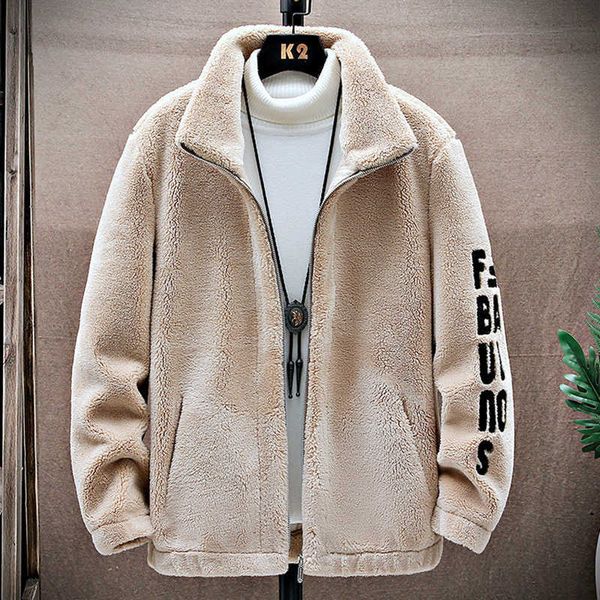 

men's jackets 2022 winter fleece jacket men comfortable coats parka man thicken outwear warm coat male clothing casual streetwear size, Black;brown
