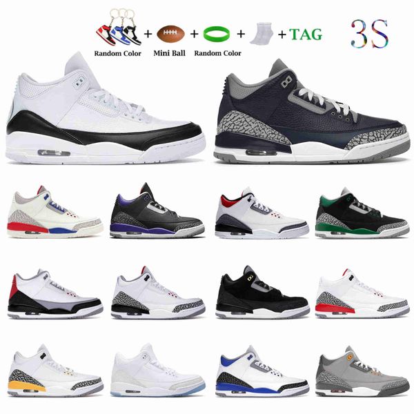 

3 3s mens basketball shoes fire red medium grey throw line triple white laser orange men trainer outdoor sports shoe sneakers