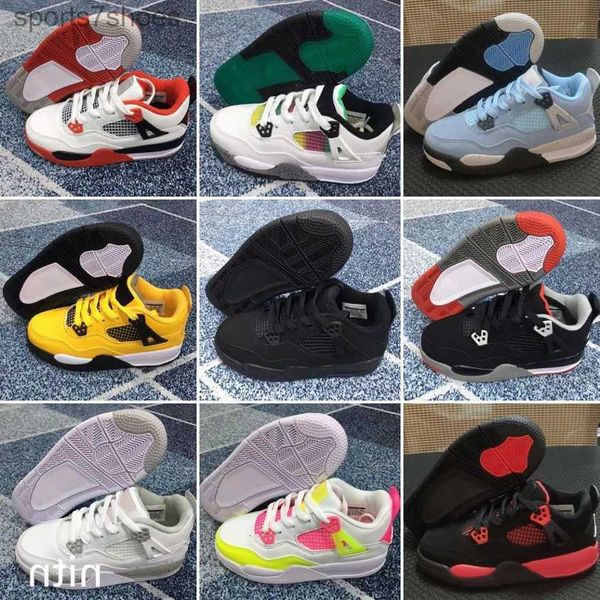 

retro discount 2023 shoes 4s kids 4 basketball sneakers 28-35 gs se og