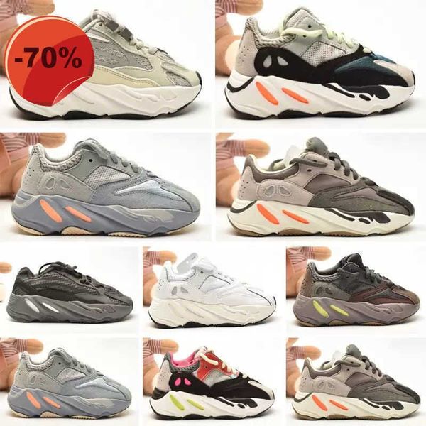 

designer athletic 700 v2 kids running shoes infants runner boys girls yezzy 7 boost sneakers children shoe little boy black skeleton outdoor