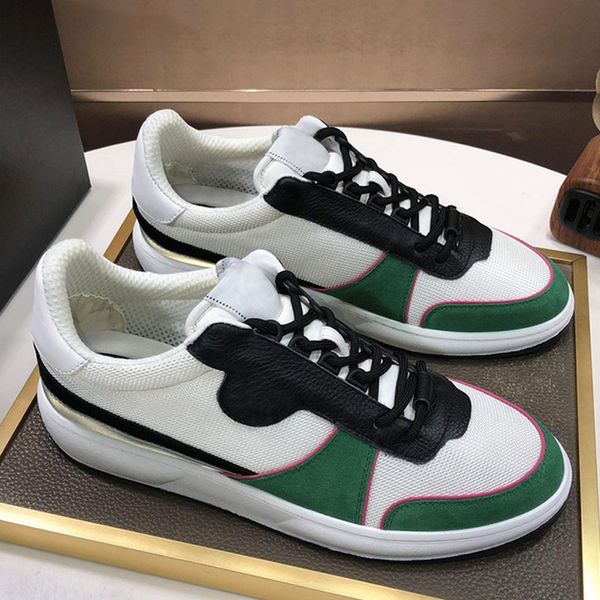 

designer shoes men's and women's low-casual shoe green white red and black fashion sneakers original box