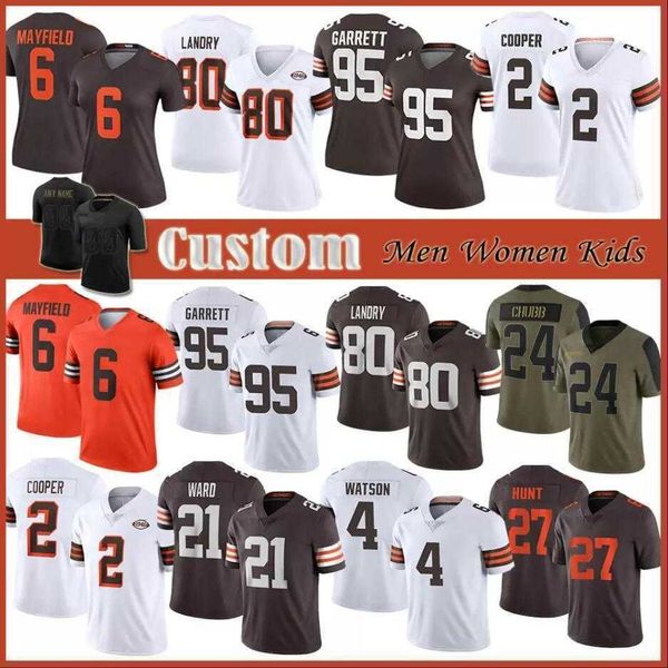 

deshaun watson jersey teepolo tee team mens custom cleveland''browns''24 nick chubb amari cooper myles garrett denzel wa, Black