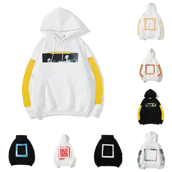 

men hoodies pullover sweatshirts hip hop mens women streetwear letter hoodie man designers hooded, Black