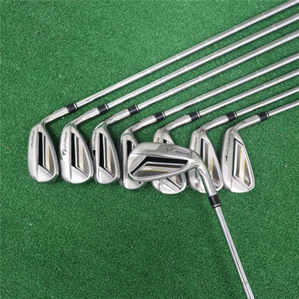 

style limited time discount golf club golf irons forged taylor made 5-9pas r/s flex steel shaft with head cover
