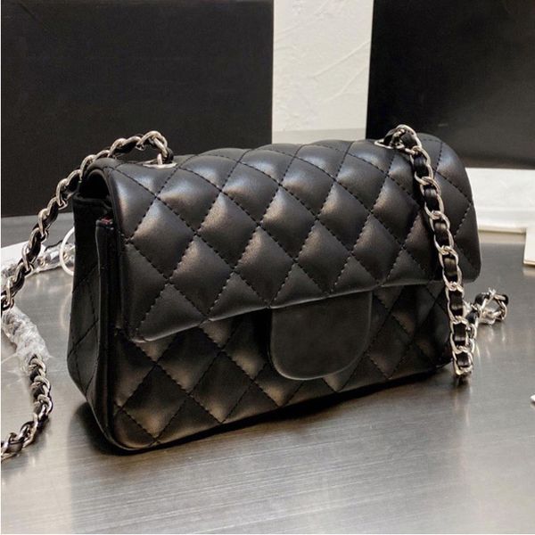 

designer handbag shoulder chain bag clutch flap totes bags wallet check velour thread purse double letters solid hasp waist square stripe wo