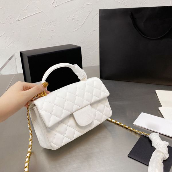 

designer handbag shoulder chain bag clutch flap totes bags wallet check velour thread purse double letters solid hasp waist square stripe wo