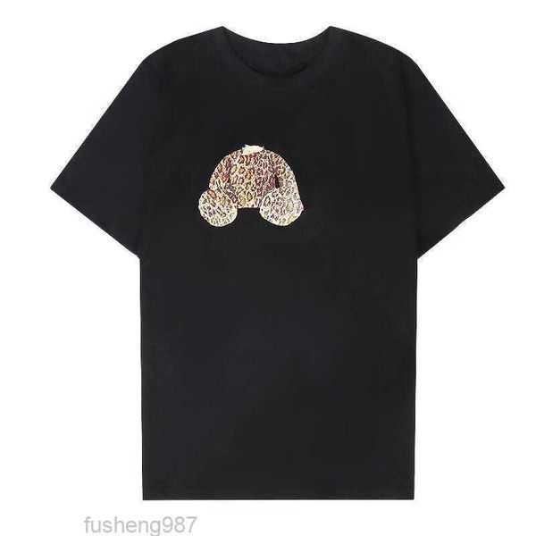 

men's t-shirts t shirts tshirt palms palmsangel spray painted alphabet printed round neck short sleeve loose casual and women's t-, White;black