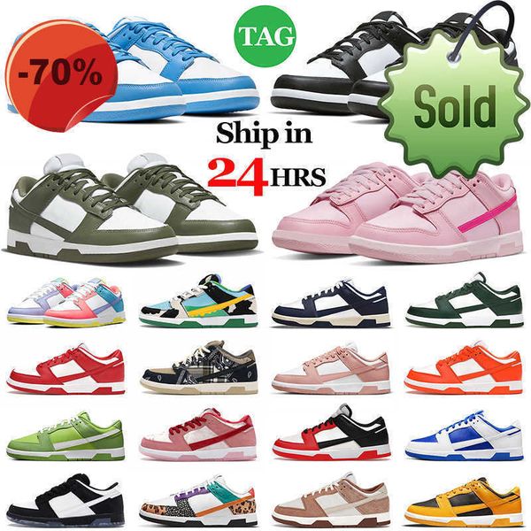 

casual panda shoes designer men women sneakers gai white black unc grey fog triple pink medium olive mens trainers sports