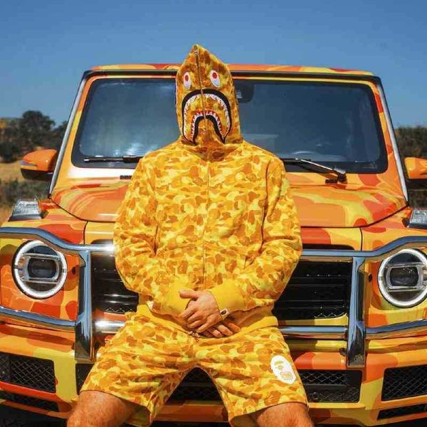 

designer factory online export mens hoodies new brand sweater bap eating chicken pubg mobile jedi counter orange camouflage unisex, Black