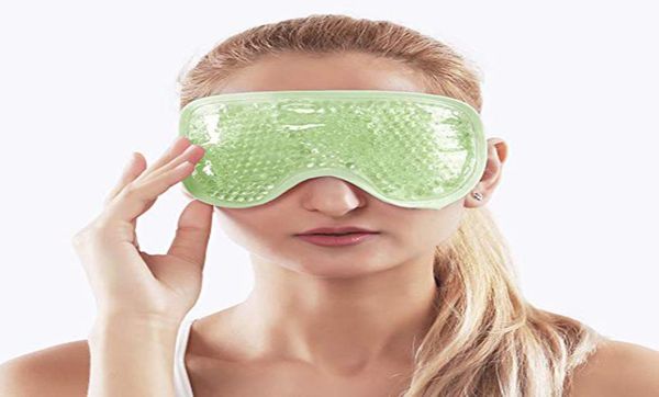 

new gel eye mask reusable beads for cold therapy soothing relaxing beauty sleeping ice goggles9624183