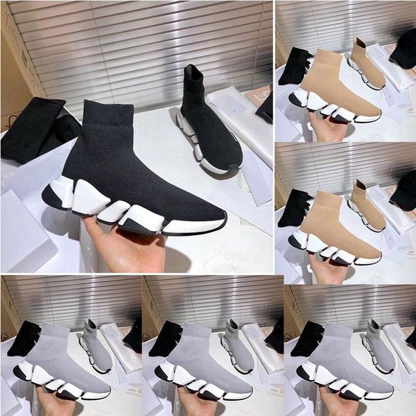 

boots with original box''balencaigas''designer shoes casual daddy shoes brand-name shoes fashion triple s beige black 20