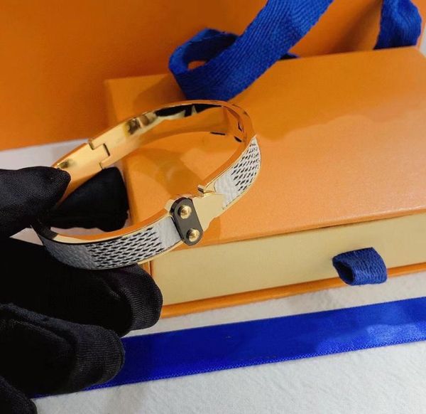 

love bracelet bangle women men charm bracelets fashion jewelry size magnetic buckle gold with leather jew7546543, Black