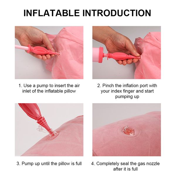 

costumes u type inflatable furniture sofa pillow toys for women couple tool adults games cushion position assistanc, Black