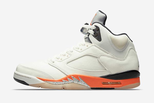 

brand shoes est 5 shattered backboard sail orange blaze metallic silver black sneakers original 40-47, White;red