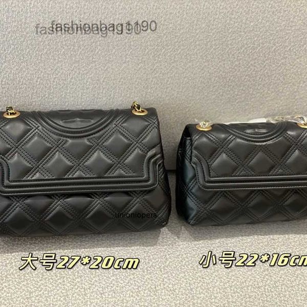 

designer crossbody t0rys bags handbags tote women's womens 2022 new fashion premium leather small fragrance lingge chain portable singl