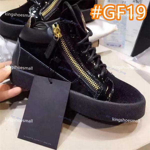 

luxury designers casual shoes men sneakers women zippy trainers white fashion booties zip high flat black boots 36-46