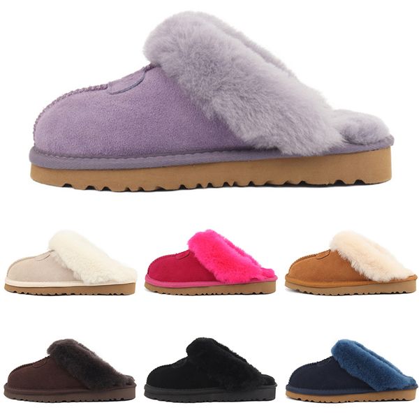 

designer fur slippers outdoor shoes women slides sandals womens mens winter snow shoes classic mini ankle sneakers black chestnut pink light