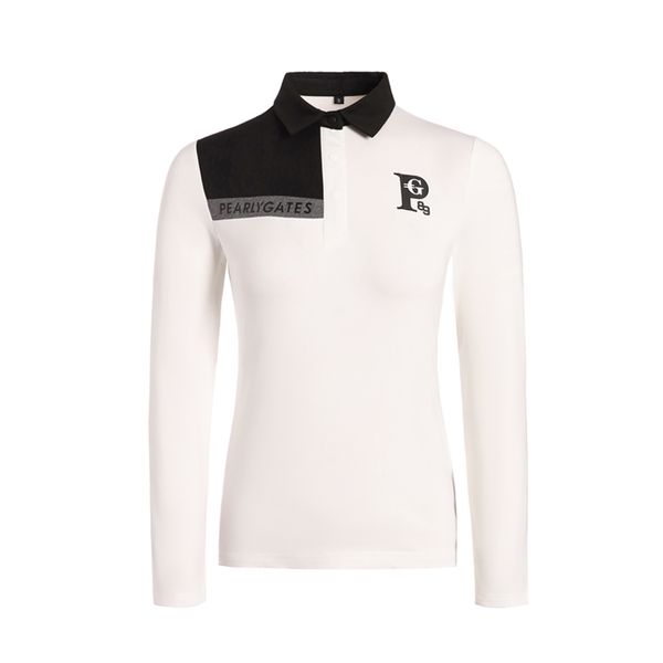 

autumn and winter golf clothing women long sleeve plus velvet t-shirts causal fashion outdoor sports golf polo shirts, Black;blue
