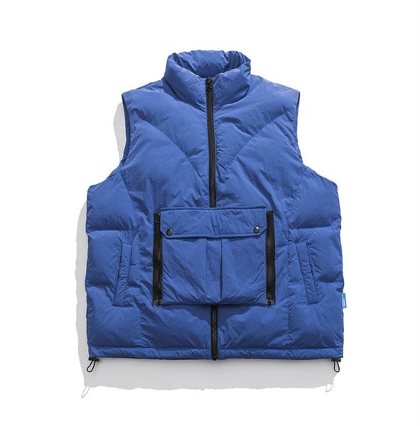 

2023 winter parka vests coat front pocket thicken jackets heavy coats, Black;brown