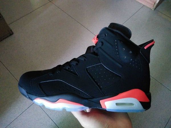 

brand shoes jumpman black infrared basketball 384664-060, White;red