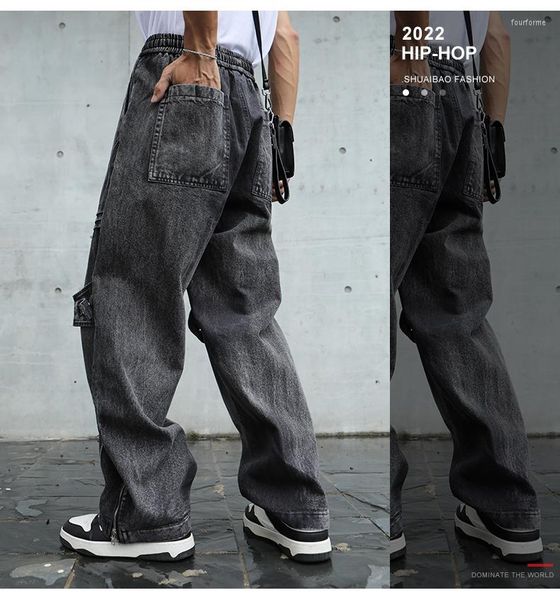 

men's pants men's 2022 runway luxury european design party style clothing, Black