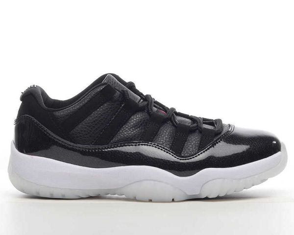 

brand shoes jumpman 11 low 72- basketball black/gym red-white-sail authentic quality outdoor trainers sports sneaker