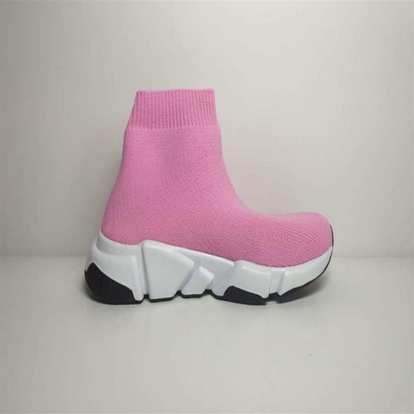 

2021 luxury sock shoes kids casual shoe speed trainer sneakers speed trainer sock race runners black shoes boy and girl infant kid247l