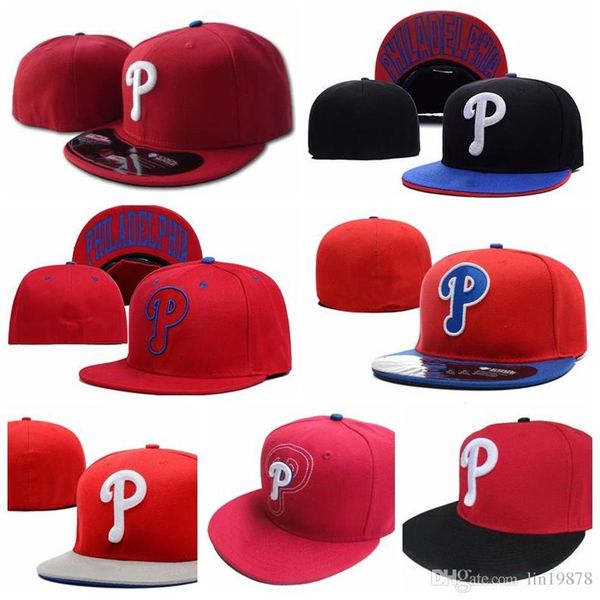 

2019 brand new fashion summer style phillies p letter baseball caps men women hiphop casquette fitted hats1813, Blue;gray